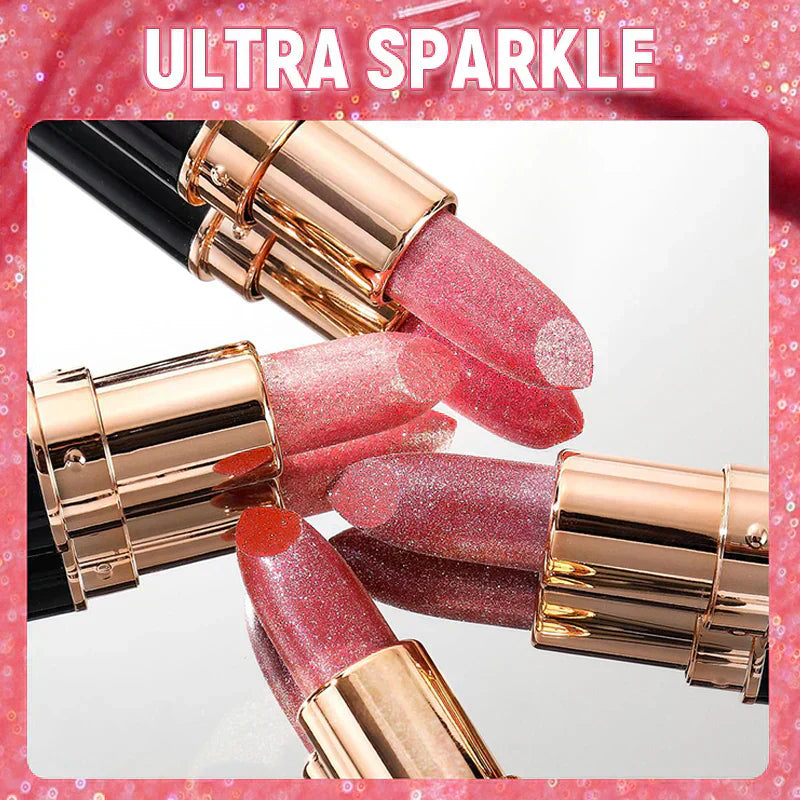 Wasserfester & feuchtigkeitsspendender Glitter-Lippenstift