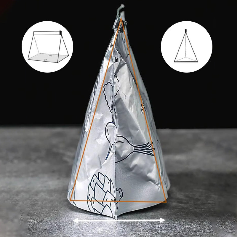 🍗 Zeitlich begrenztes Angebot! 🥦Wiederverwendbare, verschließbare Aufbewahrungsbeutel aus Aluminiumfolie