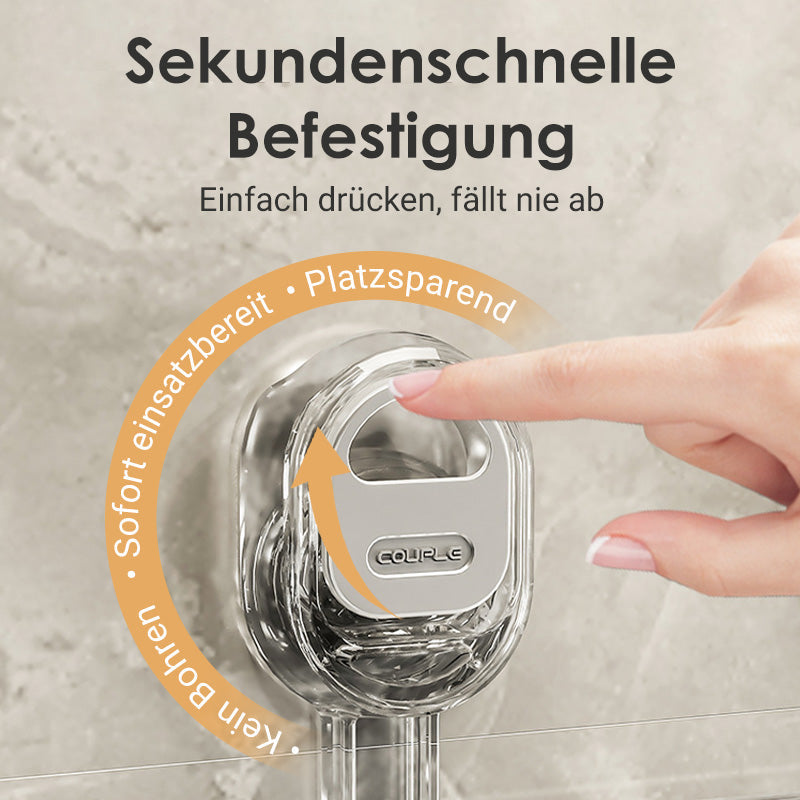 🔥50 % Rabatt   Neues Upgrade 🔥Aufbewahrungsregal mit Saugnapf und Abflussloch