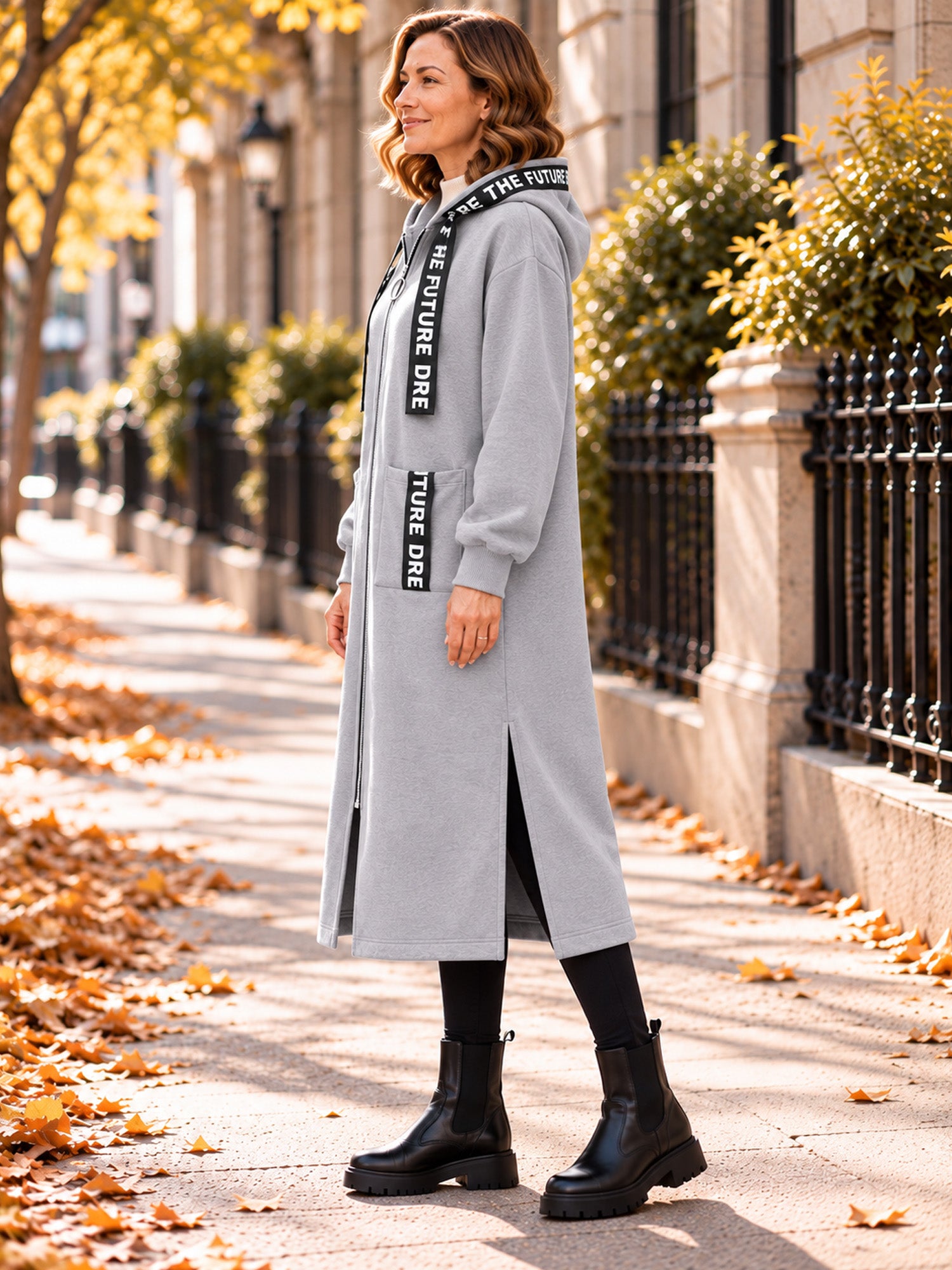 💞 Über 78.000 Stück verkauft!🧥Oversize-Kapuzen-Sweatshirt-Mantel für Damen🎁