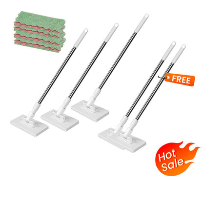 Einweg-Staubmopp mit 4 wiederverwendbaren Bezügen – Praktisch und effektiv