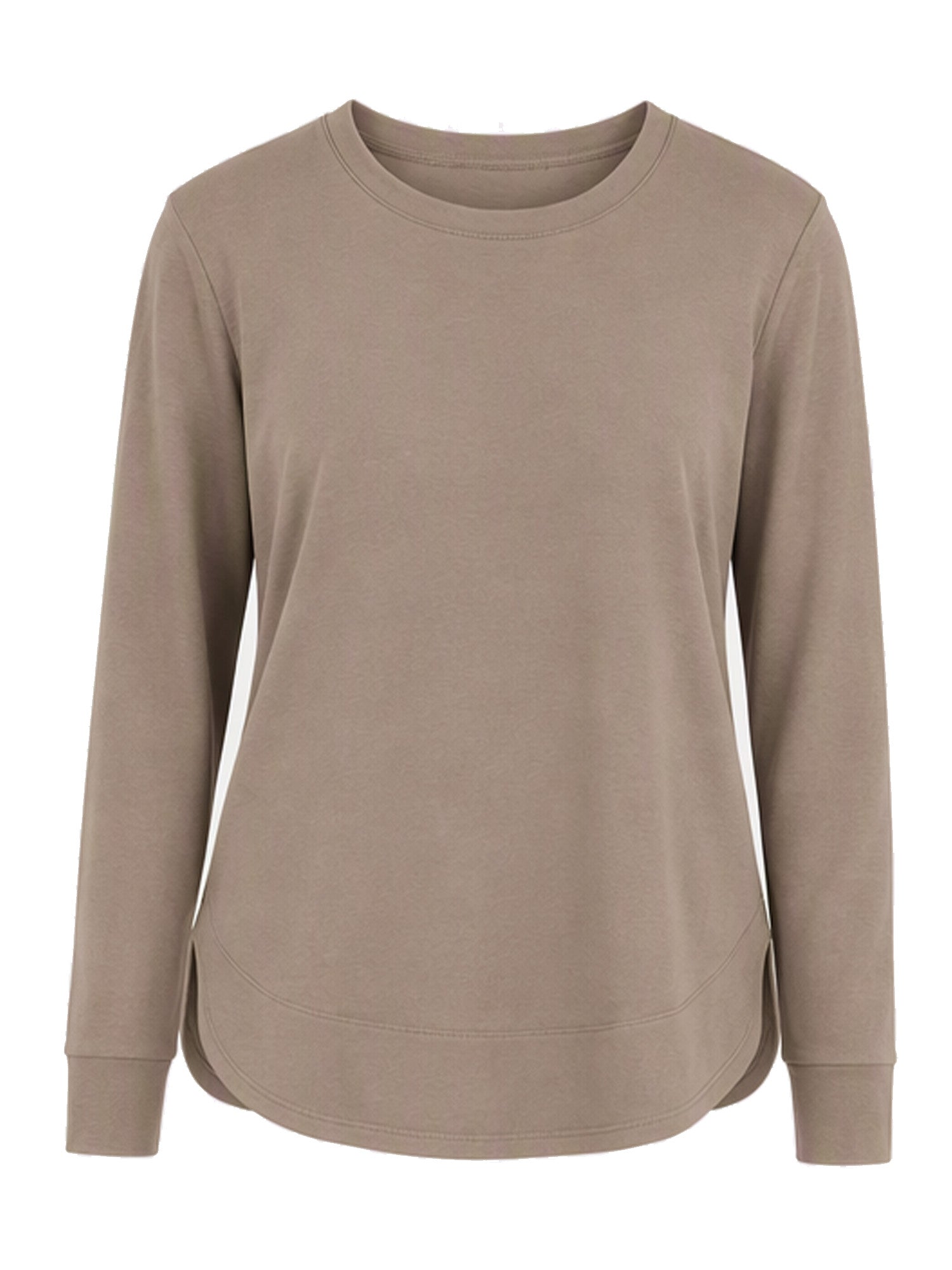 🖤 50% RABATT — BLACK FRIDAY EARLY ACCESS: Elegantes Damen-Longsleeve mit High-Low-Saum 🖤✨