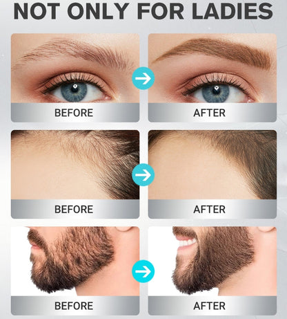 3D-Wasserfester Microblading Augenbrauenstift mit 4-zackiger Spitze