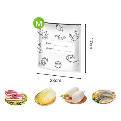 🍗 Zeitlich begrenztes Angebot! 🥦Wiederverwendbare, verschließbare Aufbewahrungsbeutel aus Aluminiumfolie