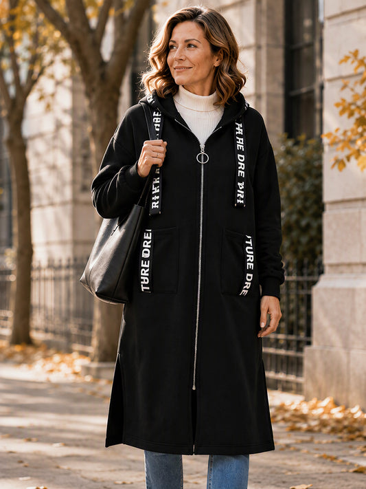 💞 Über 78.000 Stück verkauft!🧥Oversize-Kapuzen-Sweatshirt-Mantel für Damen🎁