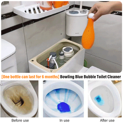 Blaue Blasen Toilettenreiniger – Frische & Hygiene mit jedem Spülen | 2+1 Gratis & 50% Rabatt 🚽