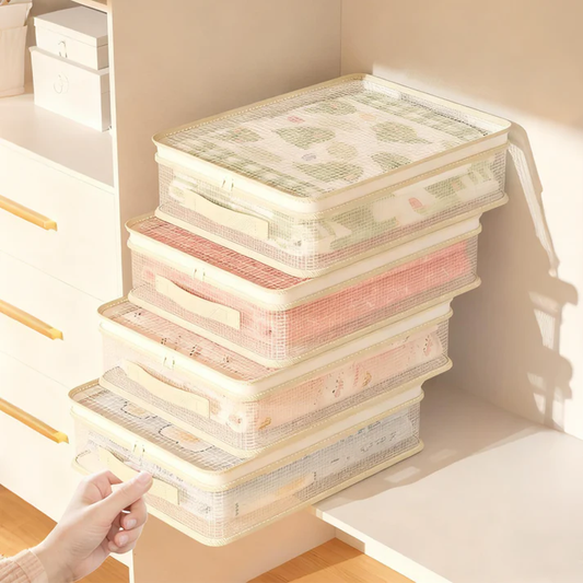 📦✨ Transparente PVC-Netz Aufbewahrungstasche – Übersichtlich ✅ langlebig 🌿 für Ordnung in jedem Raum. Übersichtlich, stabil & vielseitig einsetzbar!