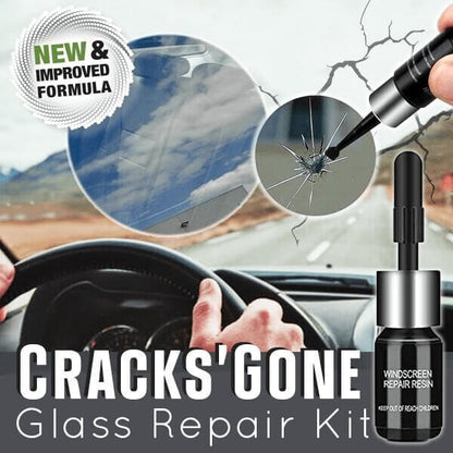 Glas-Reparaturset für Windschutzscheibe – Risse & Steinschläge in Minuten reparieren | 50% Rabatt 🚗
