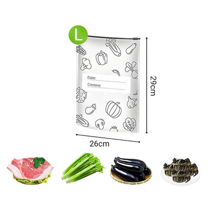 🍗 Zeitlich begrenztes Angebot! 🥦Wiederverwendbare, verschließbare Aufbewahrungsbeutel aus Aluminiumfolie
