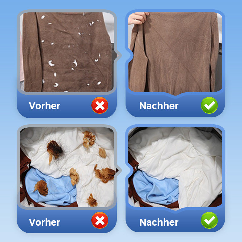 🧼 60% RABATT BEFRISTETES ANGEBOT! ✨ Schwimmender Filterbeutel-Waschball für Waschmaschinen - Fängt Haare & Flusen mit Einfacher Reinigung für Badewanne, Waschbecken & Waschmaschine 🐾📦