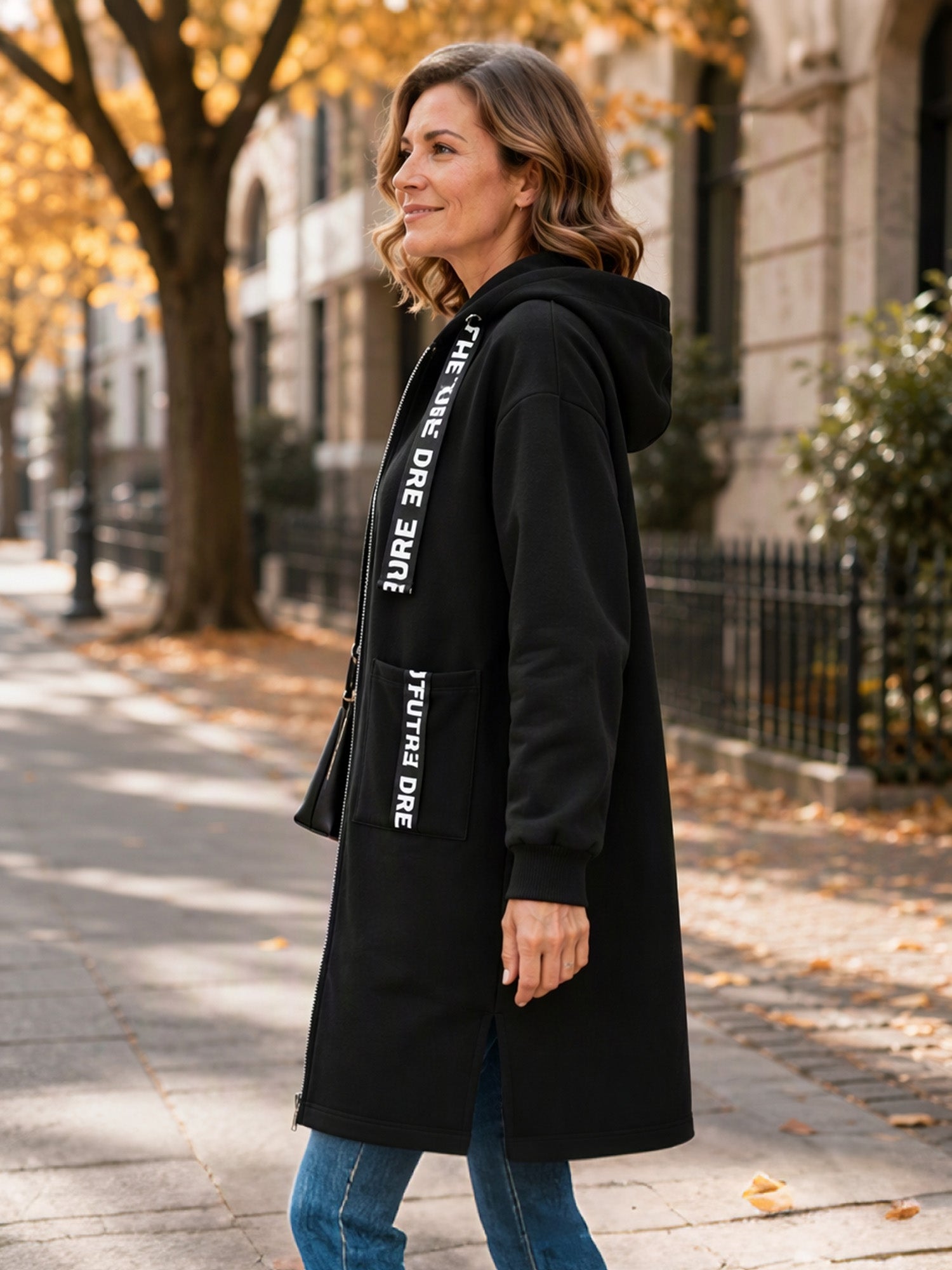 💞 Über 78.000 Stück verkauft!🧥Oversize-Kapuzen-Sweatshirt-Mantel für Damen🎁