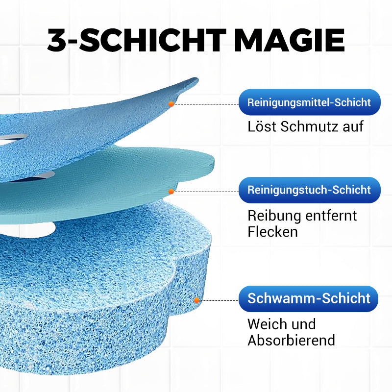 🚽Toilettenbürsten mit Reinigungsmittel – Sauber & praktisch 🧼
