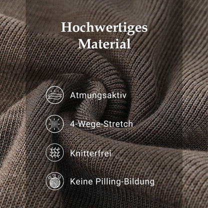 ⚡ Heute halber Preis! 💥Elegante und stilvolle Faltenkleider mit Rundhalsausschnitt für Damen