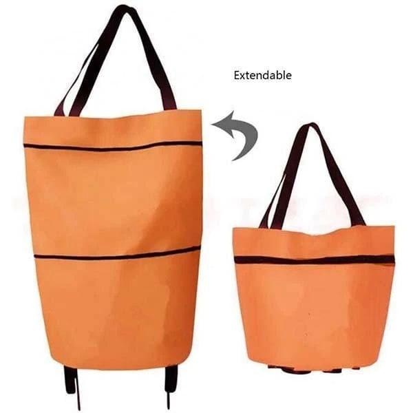🛒 50% RABATT! 👜 Faltbare 2‑in‑1 Einkaufstasche – Platzsparend & vielseitig ✨