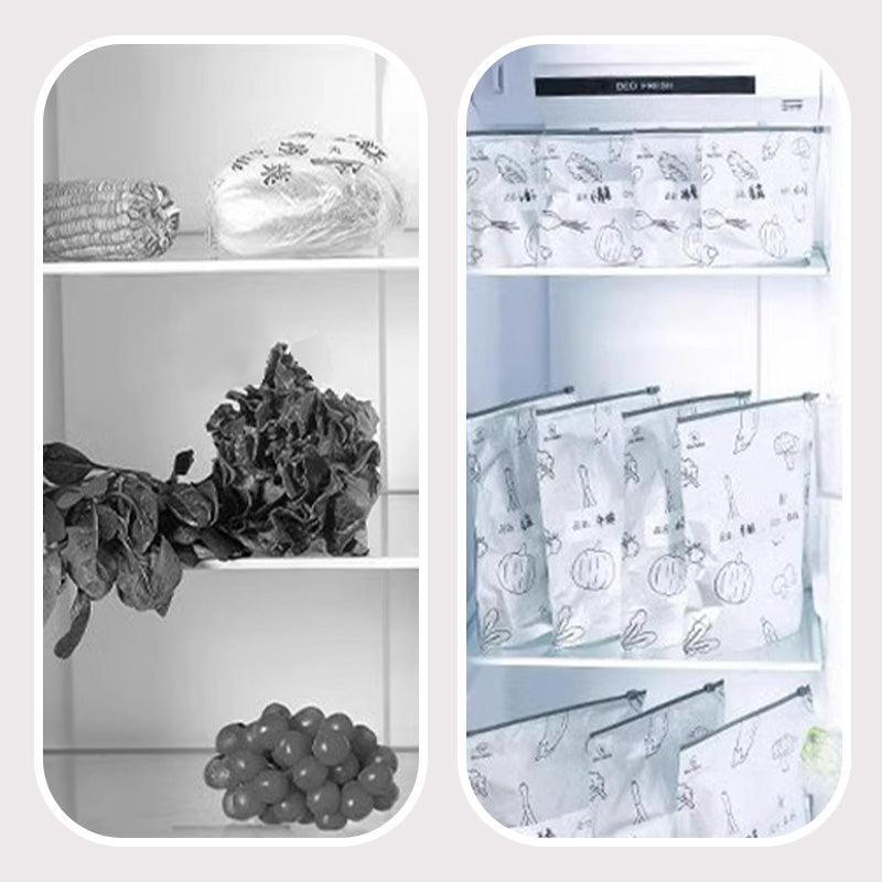 🍗 Zeitlich begrenztes Angebot! 🥦Wiederverwendbare, verschließbare Aufbewahrungsbeutel aus Aluminiumfolie