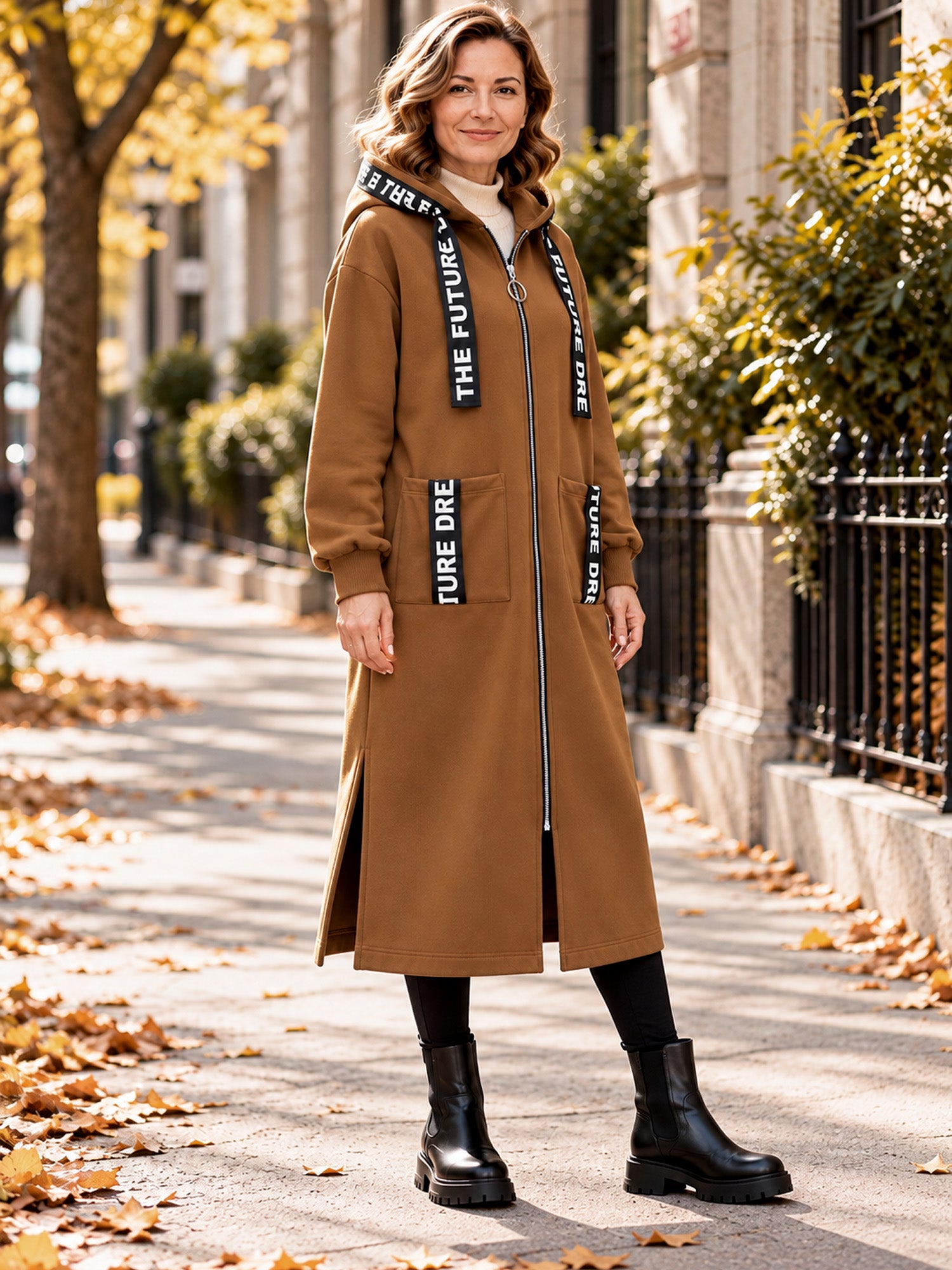 💞 Über 78.000 Stück verkauft!🧥Oversize-Kapuzen-Sweatshirt-Mantel für Damen🎁
