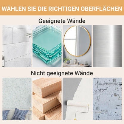 🔥50 % Rabatt   Neues Upgrade 🔥Aufbewahrungsregal mit Saugnapf und Abflussloch