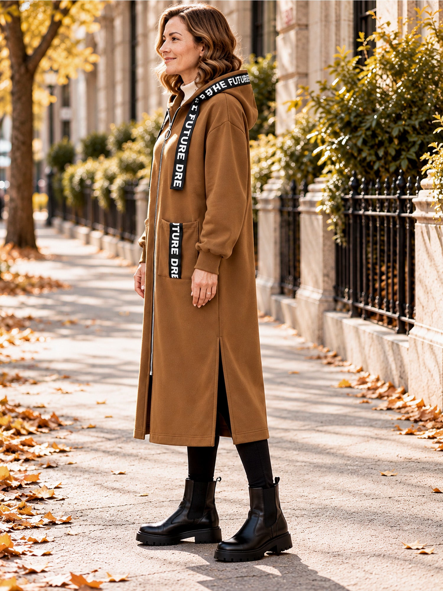 💞 Über 78.000 Stück verkauft!🧥Oversize-Kapuzen-Sweatshirt-Mantel für Damen🎁