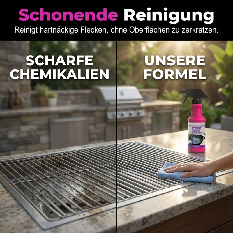📢📢50 % Rabatt!! ⏰🍃Schnell wirkendes Hochleistungs-Grill-Entfettungsspray👍