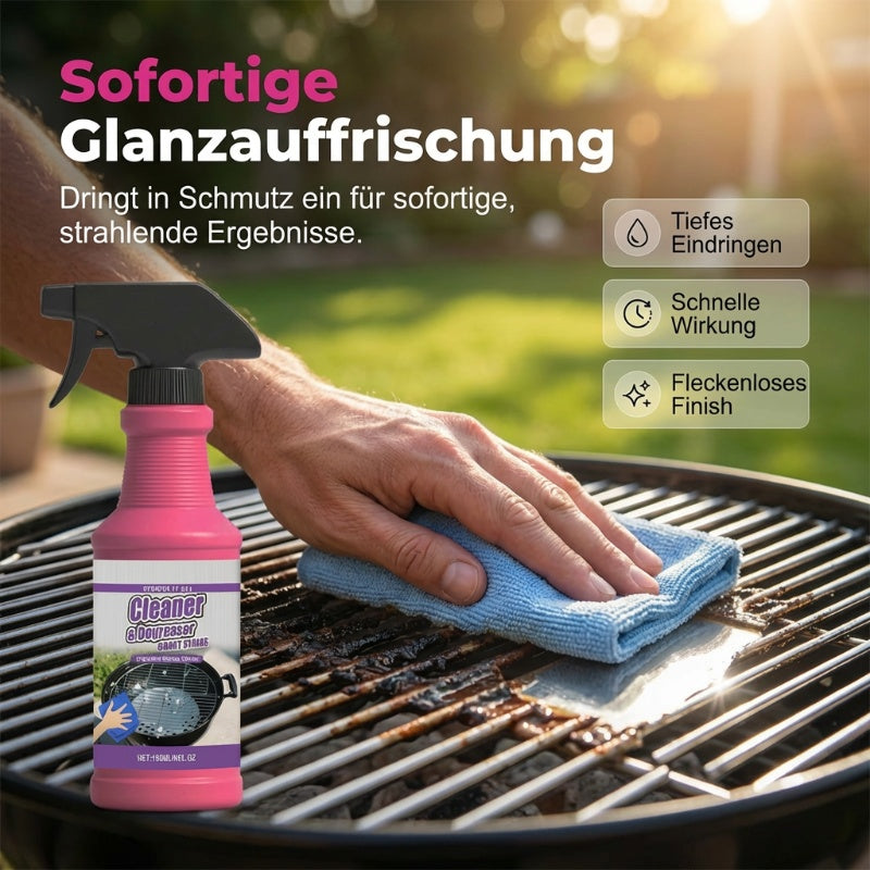 📢📢50 % Rabatt!! ⏰🍃Schnell wirkendes Hochleistungs-Grill-Entfettungsspray👍