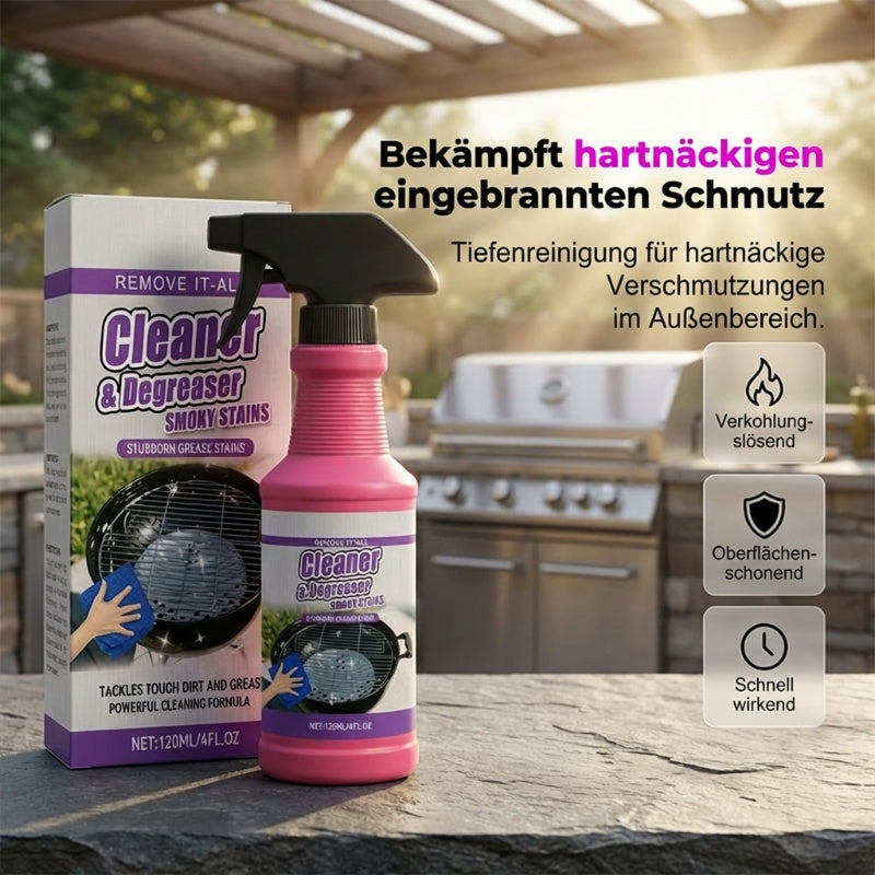 📢📢50 % Rabatt!! ⏰🍃Schnell wirkendes Hochleistungs-Grill-Entfettungsspray👍