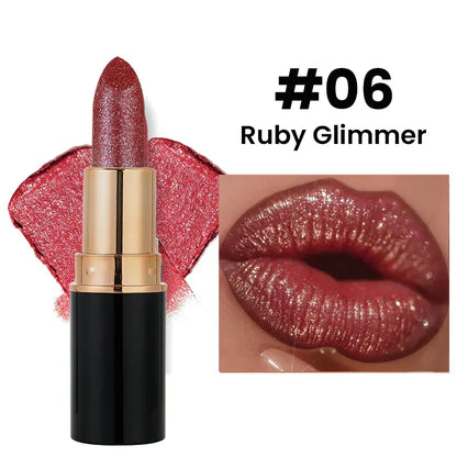 Wasserfester & feuchtigkeitsspendender Glitter-Lippenstift