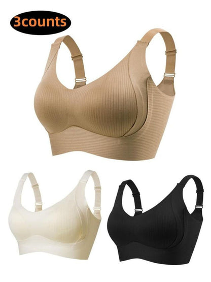 🎁Kaufen Sie 1 und erhalten Sie 3 Pakete 🔥Superfestigender, bügelloser Vollschalen-BH, ganztägiger Komfort, kein Hängen mehr