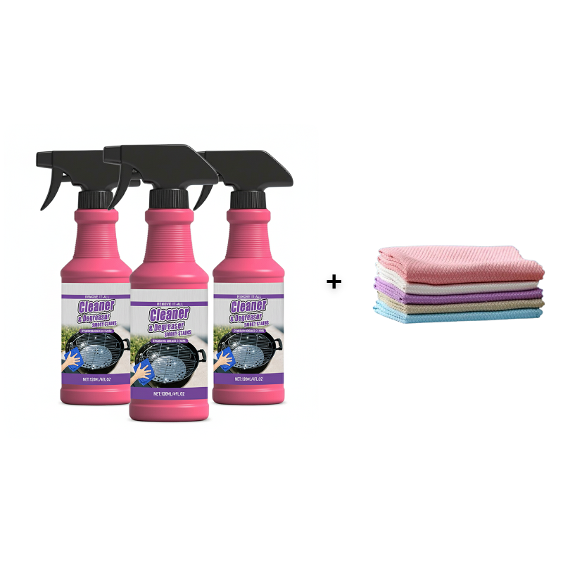📢📢50 % Rabatt!! ⏰🍃Schnell wirkendes Hochleistungs-Grill-Entfettungsspray👍