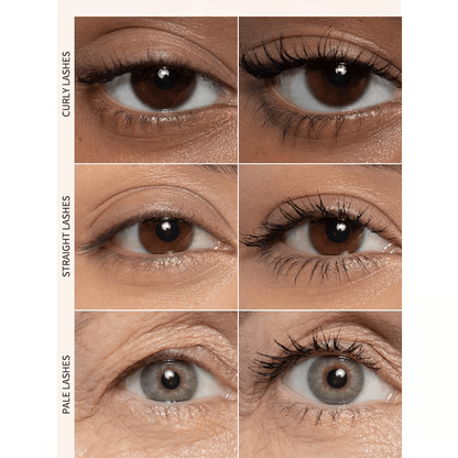 ✨ 1 KAUFEN, 1 GRATIS + 50% RABATT! ✨ Volumen-Mascara Duo in Schwarz & Braun – für ein perfektes Wimpern-Make-up 🖤🤎