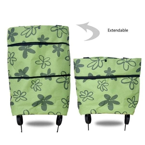 🛒 50% RABATT! 👜 Faltbare 2‑in‑1 Einkaufstasche – Platzsparend & vielseitig ✨