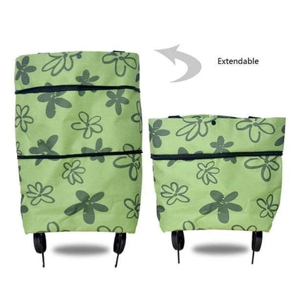 🛒 50% RABATT! 👜 Faltbare 2‑in‑1 Einkaufstasche – Platzsparend & vielseitig ✨
