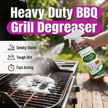 🥳 2026 HOT SALE 🥳 💞 50.000+ verkauft! 💥🧯🔥 50% RABATT! Heavy-Duty BBQ-Entfettungsspray – schnell wirksam, entfernt Fett sofort. Einfach aufsprühen & abwischen, kein Schrubben nötig. Stelle den Glanz deines Grills in wenigen Minuten wieder her. 🍖✨