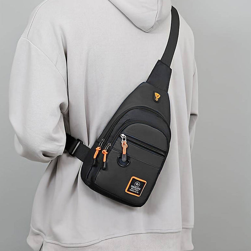 🎒50% RABATT✨ Wasserdichte Umhängetasche mit Mehreren Fächern - Verstellbarer Trageriemen für Täglichen Gebrauch und Reisen 🌧️💼