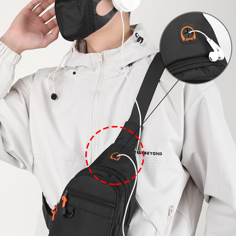 🎒50% RABATT✨ Wasserdichte Umhängetasche mit Mehreren Fächern - Verstellbarer Trageriemen für Täglichen Gebrauch und Reisen 🌧️💼