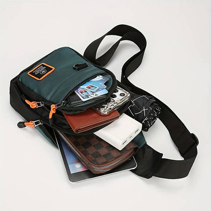 🎒50% RABATT✨ Wasserdichte Umhängetasche mit Mehreren Fächern - Verstellbarer Trageriemen für Täglichen Gebrauch und Reisen 🌧️💼