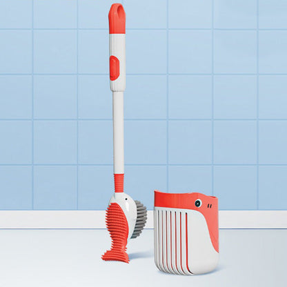💧Letzter Tag des Ausverkaufs 50 % Rabatt🚽🍃Saugnapf-Toilettenbürsten-Set für die Wandmontage