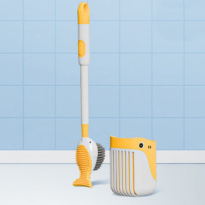💧Letzter Tag des Ausverkaufs 50 % Rabatt🚽🍃Saugnapf-Toilettenbürsten-Set für die Wandmontage