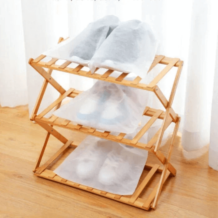 🔥✨Wie wiederverwendbare Schuh-Aufbewahrungsbeutel mit Zugband · Staubdicht & Platzsparend · Must-Have zum Saisonwechsel