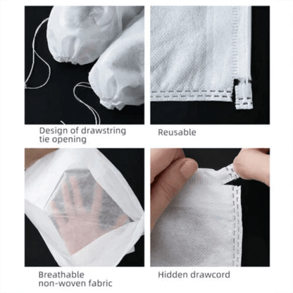 🔥✨Wie wiederverwendbare Schuh-Aufbewahrungsbeutel mit Zugband · Staubdicht & Platzsparend · Must-Have zum Saisonwechsel