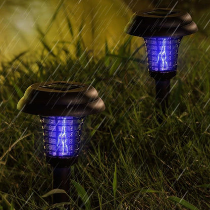 🌞🔥Solar-Insektenvernichter mit Erdspieß⏳