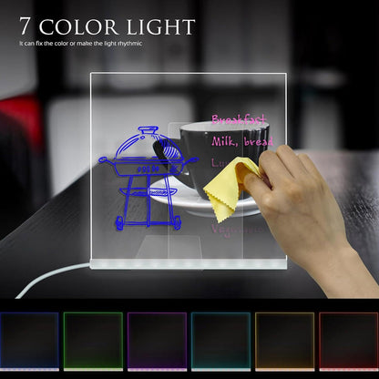 🌸💐2025 Neue leuchtende LED-Schreibtafel💥💥Befristetes Angebot: 50% Rabatt auf Bestellungen