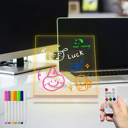 🌸💐2025 Neue leuchtende LED-Schreibtafel💥💥Befristetes Angebot: 50% Rabatt auf Bestellungen