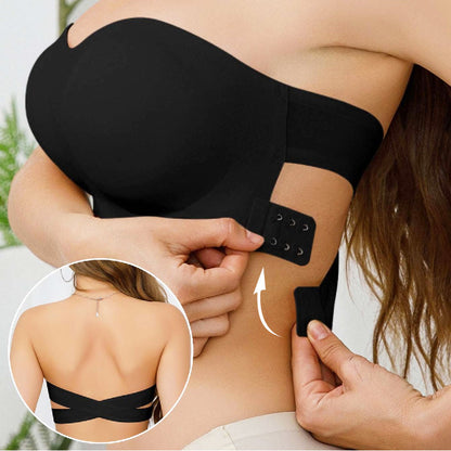 💜LETZTER TAG – KAUF 1, ERHALTE 1 GRATIS：27,99 € für 2 Artikel💜Trägerloser kabelloser Damen-BH mit Seitenverschluss