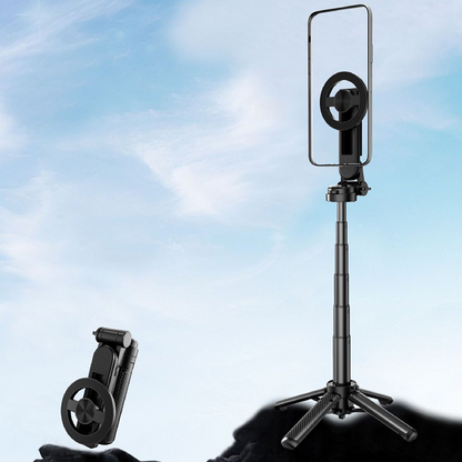 📢📢50 % Rabatt!! ⏰✨ Multifunktionaler magnetischer 4-in-1-Selfie-Stick mit 360°-Drehung📸Erschließe jeden Kreativ-Winkel!