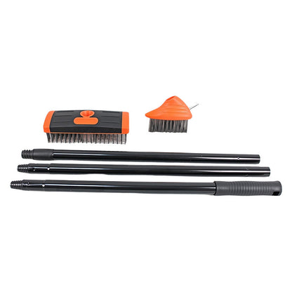 🌿 LIMITIERTES ANGEBOT 50% RABATT! ✨ 3-in-1 Unkrautbürsten-Set – Verlängerbar, Robuste Borsten, Vielseitig 🔧