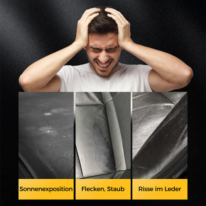 🧼 Neujahrs-Sonderangebot: 50 % Rabatt✨ Reinigungs- & Pflegecreme für Leder - Tiefenreinigung mit Natürlichen Ölen für Möbel, Autositze & Accessoires 🛋️🌟