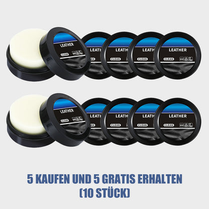 🧼 Neujahrs-Sonderangebot: 50 % Rabatt✨ Reinigungs- & Pflegecreme für Leder - Tiefenreinigung mit Natürlichen Ölen für Möbel, Autositze & Accessoires 🛋️🌟