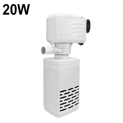 🐟🪸 3-in-1-Filter für Aquarien – Filtration, Sauerstoffierung und Wasserpumpung