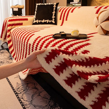 🛋️✨ Kratzfeste Sofa-Überzüge – Auch gegen Tierkrallen! Ultraweiches Sherpa, 🧺maschinenwaschbar & rutschfester Halt.