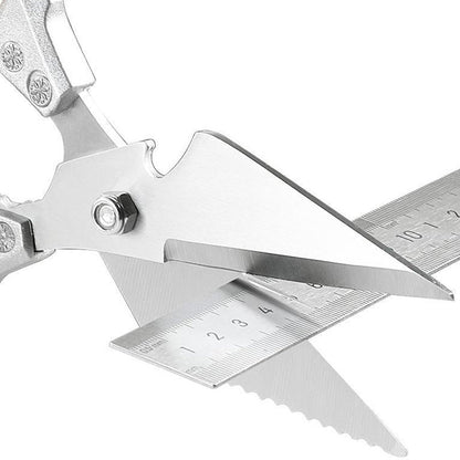 ✂️ 50% RABATT! ✨ MULTIFUNKTIONSCHEERE - Hochleistungs-Küchen- & Geflügelschere, Rutschfester Griff, Zerkleinert Kräuter & Nüsse, Spülmaschinenfest 🍗🌿